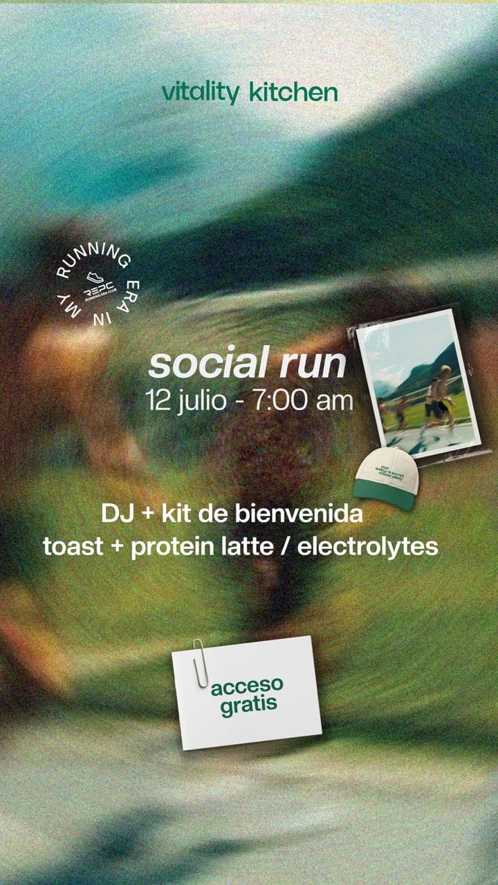 SOCIAL RUN | VITALITY & RUNNING ERA